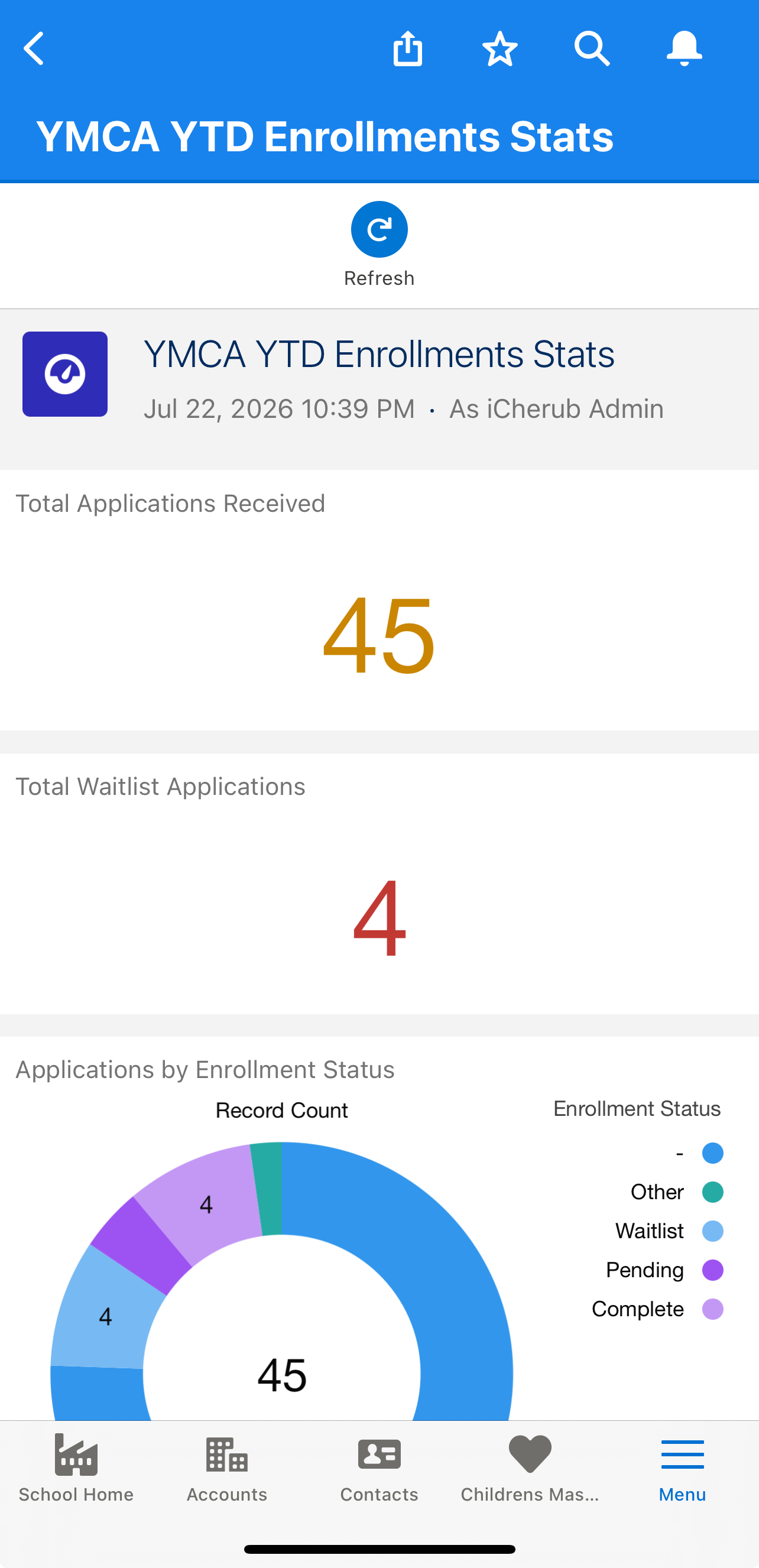 SmartCheck QR attendance screenshot