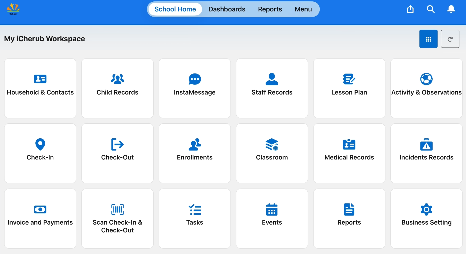 Staff / Admin View screenshot